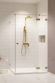 Radaway Essenza Pro 8 Brushed Gold KDJ