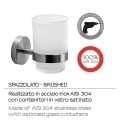 Gedy G-Project kubek na szczoteczki chrom 5010