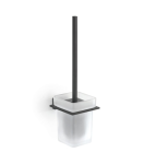 Gedy 4433/czar  Atena szczotka wisząca wc  czarna