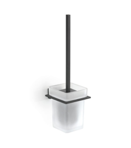 Gedy 4433/czar  Atena szczotka wisząca wc  czarna