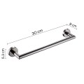 Gedy G-Project wieszak 30cm chrom 5021/30