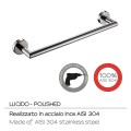 Gedy G-Project wieszak 45cm chrom 5021/45