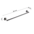 Gedy G-Project wieszak 60cm chrom 5021/60