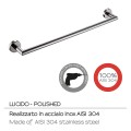 Gedy G-Project wieszak 60cm chrom 5021/60