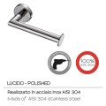 Gedy G-Project uchwyt na papier chrom 5024