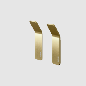 Tiger 800745 Tiger Single Haczyk na ręcznik (2 sztuki) Złoto szczotkowane