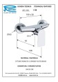 Remer Rubinetterie I33CR Infinity bateria natryskowa ścienna (korpus)
