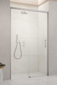 Radaway Idea DWJ Brushed Nickel drzwi prysznicowe 150cm lewe 387019-91-01L