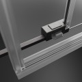Radaway Idea DWJ Brushed Nickel drzwi prysznicowe