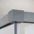Radaway Idea DWJ Brushed Nickel drzwi prysznicowe
