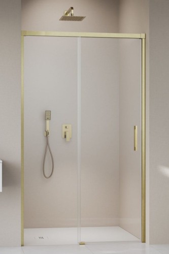 Radaway IDEA DWJ Brushed GOLD drzwi prysznicowe