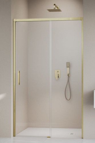 Radaway IDEA DWJ Brushed GOLD drzwi prysznicowe