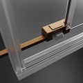 Radaway Idea DWJ Brushed Copper drzwi prysznicowe