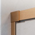 Radaway Idea DWJ Brushed Copper drzwi prysznicowe