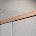 Radaway Idea DWJ Brushed Copper drzwi prysznicowe