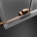 Radaway Idea DWJ Brushed Copper drzwi prysznicowe