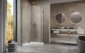 Radaway Essenza Pro PTJ Brushed Copper kabina pięciokątna