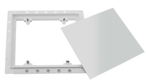 AQUALINE PD408 Drzwiczki rewizyjne magnetyczne pod płytki 300x600