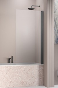 Radaway NES PNJ BRUSHED GUNMETAL 60 parawan nawannowy jednoczęściowy uchylny prawy. Dostawa gratis!