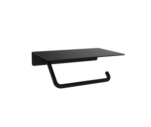 Hozze Lori Black100-500B Uchwyt na papier toaletowy – czarny mat