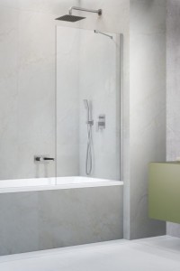 Radaway Idea Brushed Nickel PNJ II 60 parawan nawannowy jednoczęściowy, szkło przejrzyste 600x1500mm, 10001060-91-01. Dostawa gratis!
