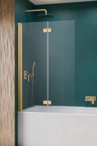 Radaway NES Gold PND I 140 parawan nawannowy dwuczęściowy, uchylny lewy 10010140-09-01L. Dostawa gratis!
