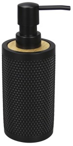 Aqualine N6019 NOIR dozownik mydła do postawienia, czarny
