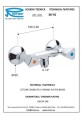 Remer Rubinetterie	3026404 Standard Bateria natryskowa ścienna (korpus)