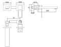 Kohlman NEXEN QW183U bateria umywalkowa podtynkowa