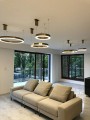 Lampa wisząca RING 40 złota - LED, stal King Home JD8169-40