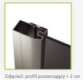 Radaway Profil U poszerzający Torrenta +20mm P001-110185001