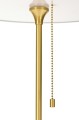 Lampa biurkowa ARTE biało-złota - aluminium, szkło King Home MT21409-3-350
