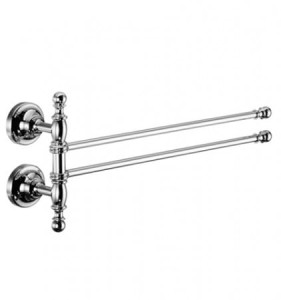 Allpe Perla PE013 Wieszak dwuramienny chrom 