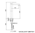 Kohlman EXCELENT QB170H bateria umywalkowa