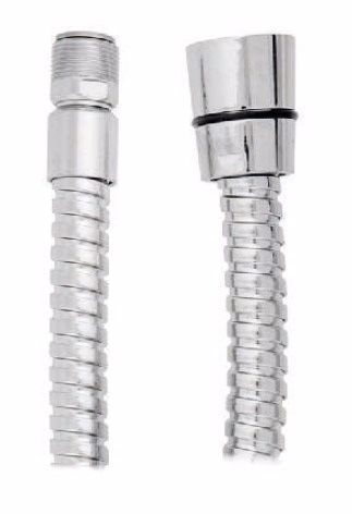 Sanitop Wingenroth mosiężny wąż do baterii kuchennej (1/2" i M15/1) 125cm