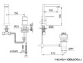 Kohlman NEXEN QB205U bateria umywalkowa 2-otworowa