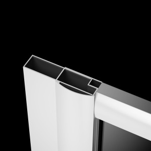 Radaway Profil U poszerzający Classic biały +40mm P01-124185004