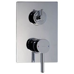 Omnires Y1237/KCR Y bateria podtynkowa 3-wyjściowa chrom