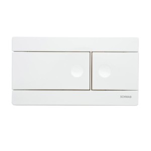 *LIV/SCHWAB Linarite ECO/Line 360160 Przycisk do spłukiwania dwudzielnego biały OSTATNIA SZTUKA