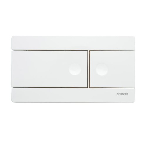 LIV/SCHWAB Linarite ECO/Line 360160 Przycisk do spłukiwania dwudzielnego biały