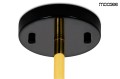 MOOSEE lampa wisząca COSMO LEVEL M - czarna, złota MSE010100117