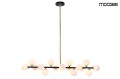 MOOSEE lampa wisząca COSMO LEVEL M - czarna, złota MSE010100117