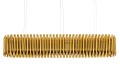 Lampa wisząca GALLIANO LONG ciemne złoto - aluminium, stal węglowa King Home 1162.S2