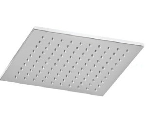 OMNIRES SLIMLINE deszczownica kwadratowa mosiężna WG240CR chrom