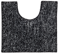 Sealskin Speckles 294608419 dywanik łazienkowy z wycięciem pod wc 50x45cm czarny