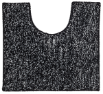 Sealskin Speckles 294608419 dywanik łazienkowy z wycięciem pod wc 50x45cm czarny
