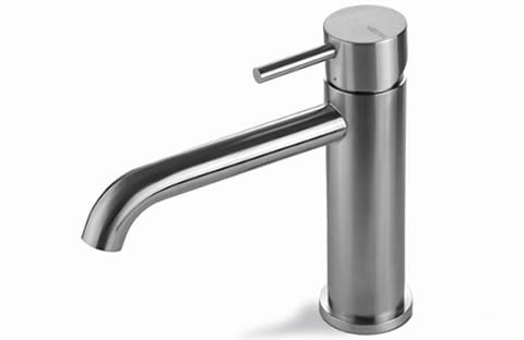 Vema Tiber Steel Bateria umywalkowa bez korka stal nierdzewnaa V17011