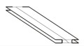 RIHO 562020003 uszczelka magnetyczna na szybę 8mm 180 stopni L2010