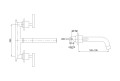 Kohlman ROXIN QW190R bateria umywalkowa