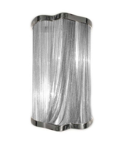 Kinkiet ATLANTA WALL 2 - aluminium, stal King Home 1080W